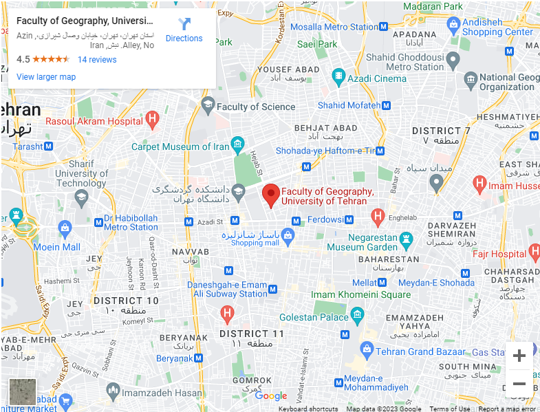 موقعیت گوگل